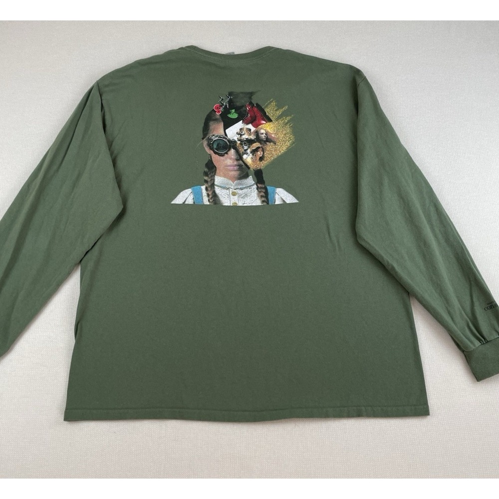 Gildan Wizard of Oz Theme T-Shirt Green‎ Unisex Size XL